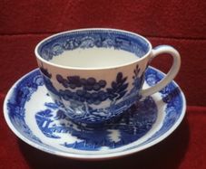 Willow Wedgwood Cup and Saucer