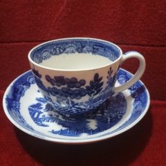 Willow Wedgwood Cup and Saucer