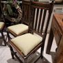 Stunning Oak Chairs x 4 Image 2