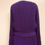 Phase Eight Pleated Dress in Aubergine Size UK12 Image 4