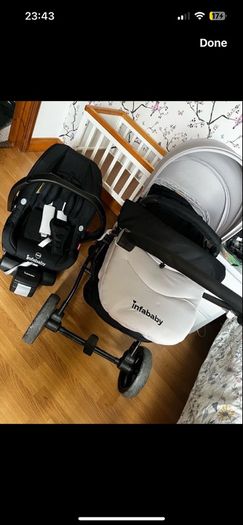 travel system buggy car seat & isofix
