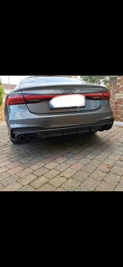 Audi S7 rear diffuser