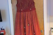 Enjoy Designer  Dress. S.46 -18? - Suited Size 16.