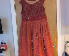 Enjoy Designer  Dress. S.46 -18? - Suited Size 16.