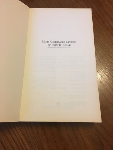 John B Keane - More Celebrated Letters of John B Keane