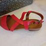 Carl Scarpa - Leather Sandals - Red - UK 5 - BNWT RRP 119 Image 2