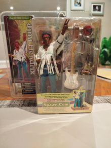 McFarlane 2003 Jimi Hendrix Woodstock 7 Inch Scale Figure New.