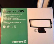 GoodHome Integrated LED floodlight with PIR