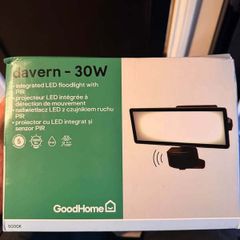 GoodHome Integrated LED floodlight with PIR