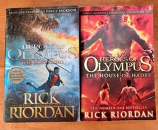 The Heroes Of Olympus, Books1&4 by Rick Riordan