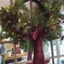 New bespoke XL 80cm wild berry, dense foliage and acorn pre lit wreath Image 3