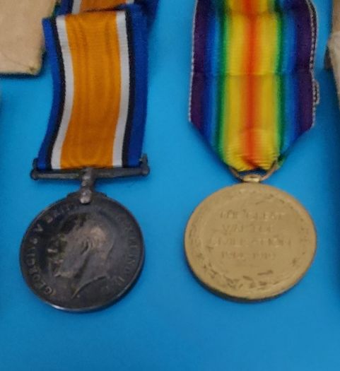 World War 1 Pair of War Medals to R.A.M.C.