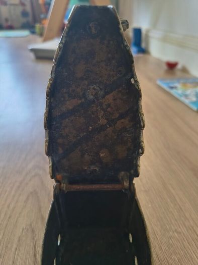 Antique brass iron