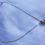 Vintage 9Ct Solid Yellow Gold 375 Hallmark Trinity Knot Three Circle and Necklace L-19"  5.0g Image 2