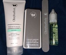 x4 Bundle - Brand New Mineraux Collection - Obey Your Body - Natural Glow Nail Kit - RRP - 41.00