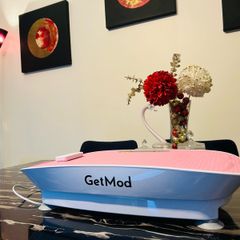 GetMod Smart Vibration Plate Treadmill Exercise Bike Upgraded for High Power Brushless Motor Bluetooth speaker with Enhanced Performance Exercise Machine Full Body Workout at home vibrational platform for Wellness and Fitness