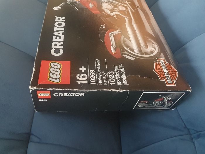 LEGO Harley Davidson Creator 10269 Fat Boy Brand New Sealed Retired Product