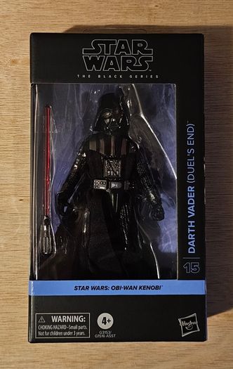 Star Wars Darth Vader Duel's End 6" Scale Black Series New & Unopened