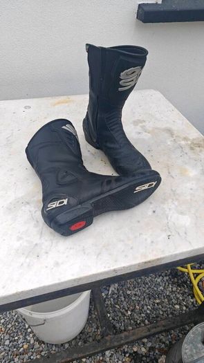 Richa pants and Sidi boots