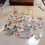 Quarter pound of used Irish and global stamps, unchecked, D18 post 7e Image 2