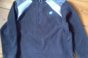 Age 4 Brown Fleece Zipped Top