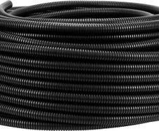 Flexible Corrugated Black Conduit Tube 25mm 50mt