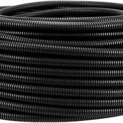 Flexible Corrugated Black Conduit Tube 25mm 50mt