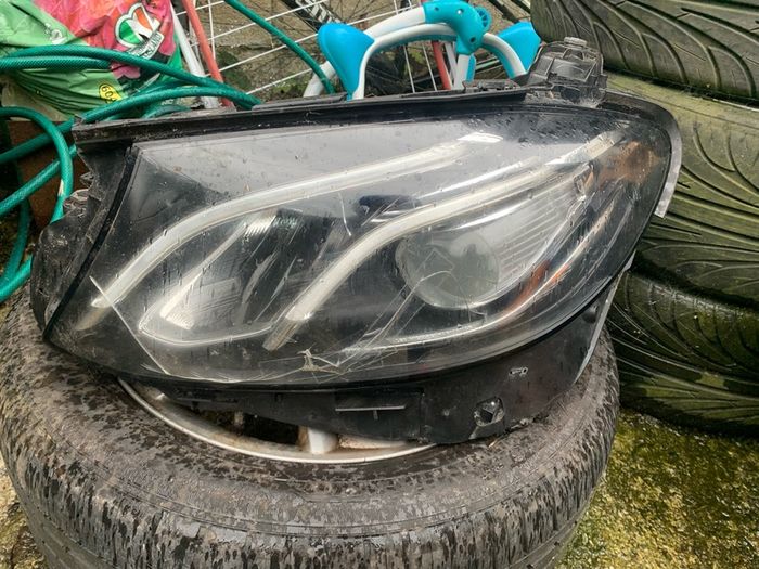 2016 Mercedes e class led headlight