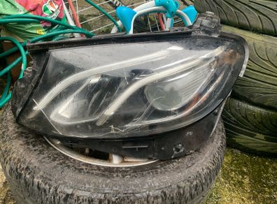2016 Mercedes e class led headlight