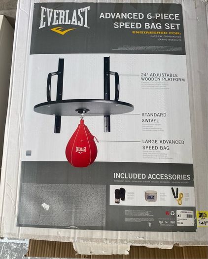 boxing bag set