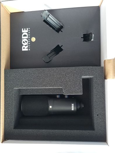 RODE NT USB USB Condenser Microphone in Excellent Condition, Boxed, Complete