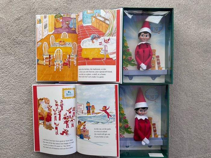BN Elf On The Shelf Box Set ( Boy available Girl now sold)