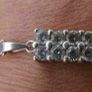 925 Sterling Silver Chain, and Pendant Necklace 6,2g L-10" Image 4