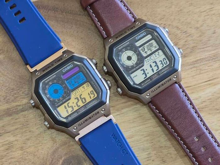 Casio Royale AE-1200 bronze gold