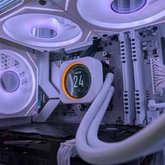High Quality Gaming PC | AM5 | DDR5 32GB | Corsair AIO LCD | TR 9" Custom Display | NZXT | Asus RTX