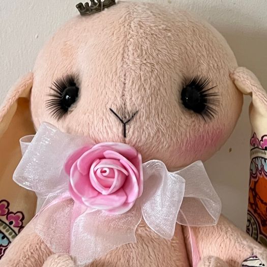 Handmade princess bunny rabbit