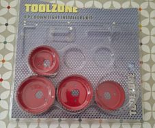 toolzone downlight hole saws x 4