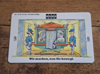 Germany Phonecard "Kone Aufzug", mint/unused, S03, 01/1994, 12 DM - free standard postage