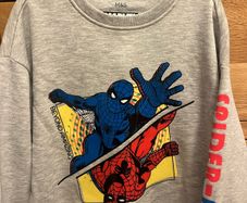 Spider-Man sweatshirt 6-7