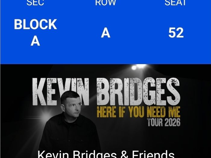 Kevin Bridges Latm Front Row