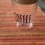 Cambridge glass and wood coffee container Image 2