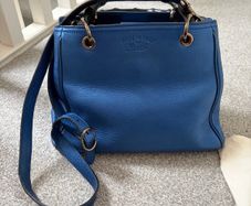 Gucci bamboo shopper tote