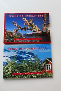 Royal Mint Norway 2002 Uncirculated Coin Set