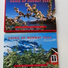 Royal Mint Norway 2002 Uncirculated Coin Set