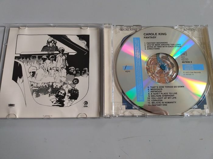 Carole King - Fantasy CD 1997 European Reissue Ode / Epic 4879392 VG+