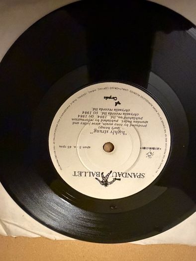 Spandau Ballet Highly Strung Original 1984 7inch Vinyl