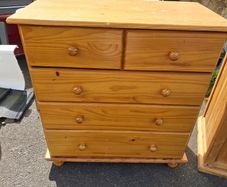 Pine chest drawer