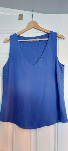 Navy Top Oasis size 12 very good condition