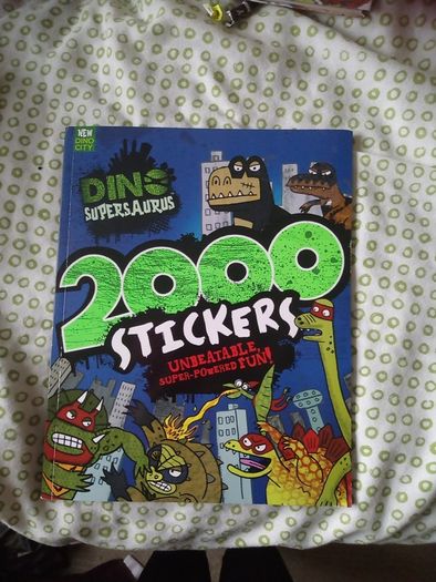 2000 Sticker Dino - Supersaurus Book