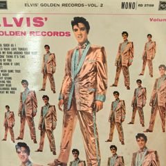Elvis Presley and The Jordanaires, Elvis' Golden Records Original Mono UK LP